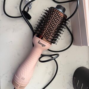 Lange Pink Rose Gold Volume Hair Styling Brush
